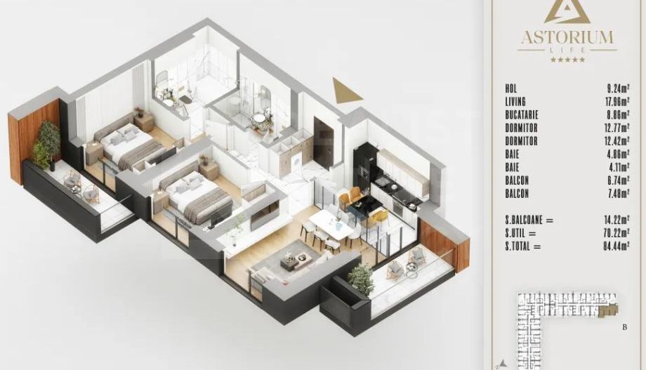 Apartament 3 camere, sector 3, București - Poză 6