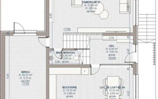 Casa individuala/cuplata prin ga, 221 mp utili, teren 523 mp - Poză 8