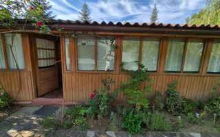 Cabana de lemn cu fundatie 86 mp+ livada pomi fructiferi+teren 847 mp - Poză 3