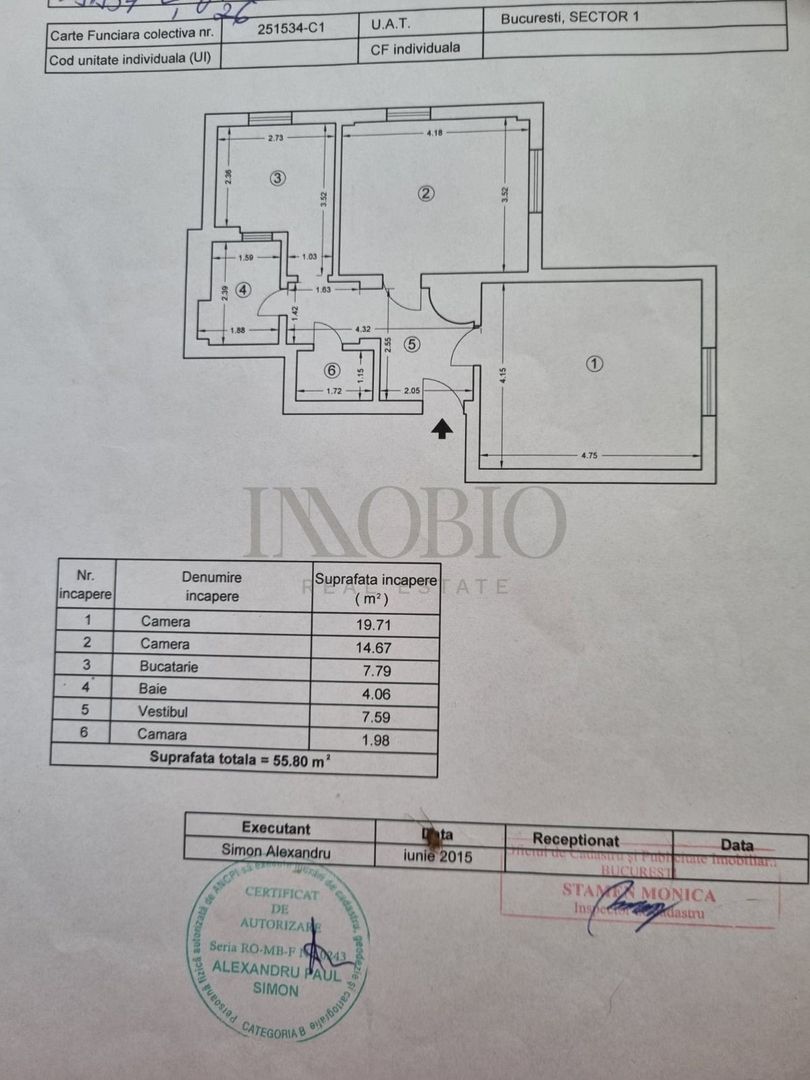Apartament 2 camere unic | Dorobanti - P-ta Victoriei - Poză 17