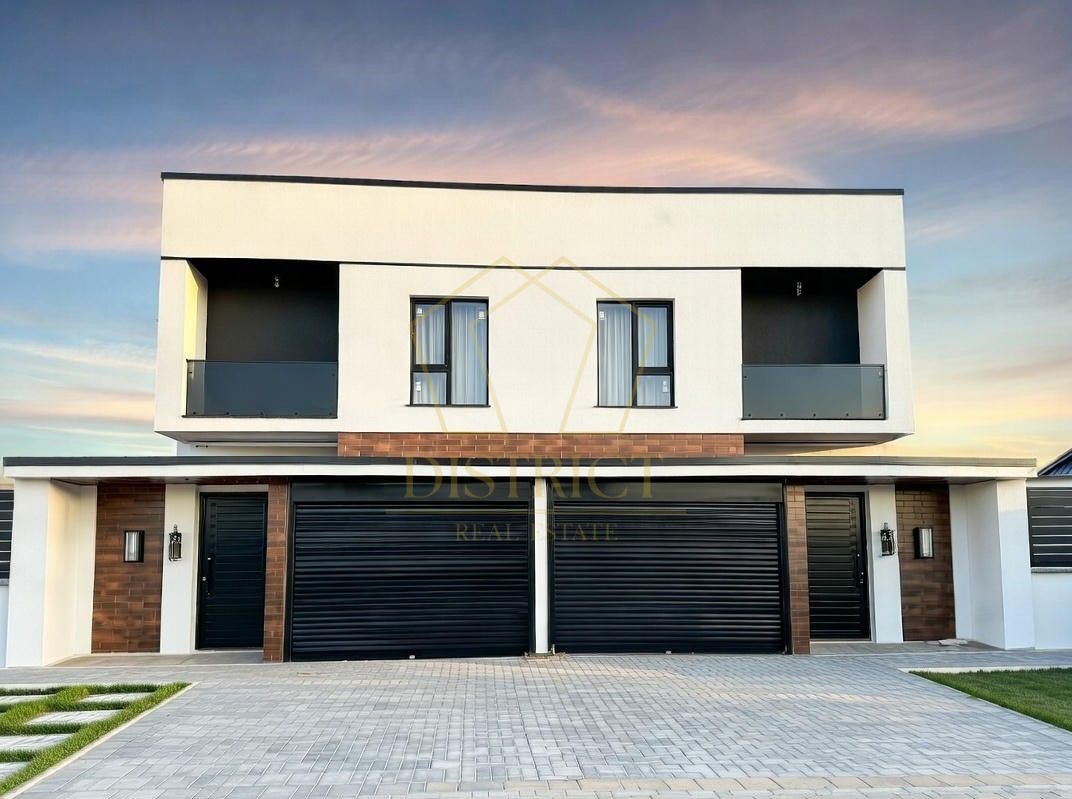Duplex modern cu 5 camere si carport  I Mosnita Noua I - Poză 1