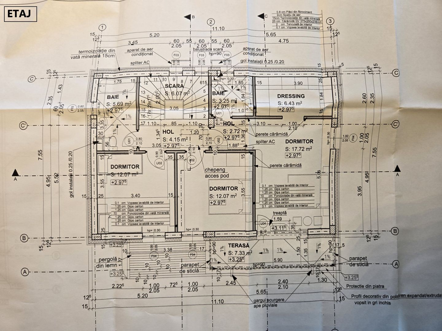 Casa noua 151mp curte 1000m Frumusani mobilata lux -langa Lac/Primarie - Poză 23