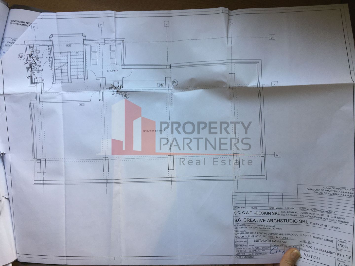 Spatiu de birouri si Depozit industrial pe Soseaua Chitilei - Schiță 5