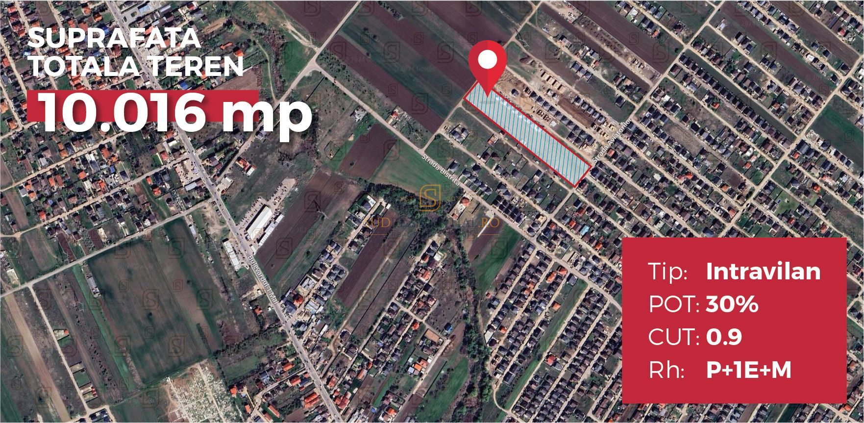 Teren de vanzare, investitie in Comuna Berceni, Str. Aviatorilor - Poză 2