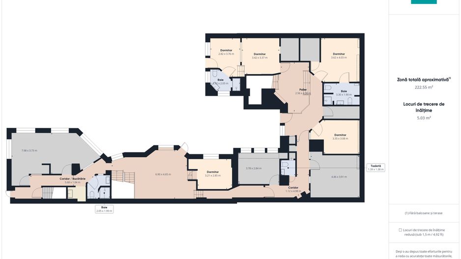 Vilă cu 7 dormitoare Centru, Arad - Poză 21