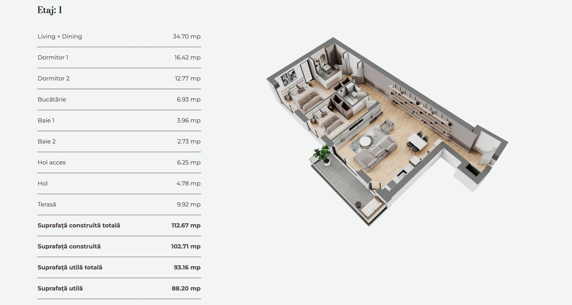 APARTAMENT 3 CAMERE | IN INIMA BUCURESTIULUI | PROIECT NOU - Poză 8