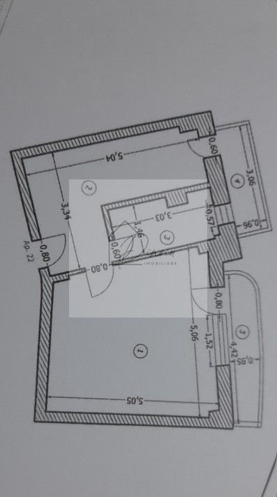 Garsoniera metrou Costin Georgian I Bloc 1992 I 2 balcoane I COMIS 0% - Poză 6