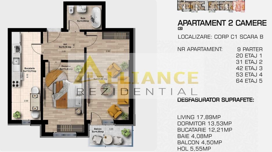 Apartamente noi la 3 minute de statia de metrou Berceni - Poză 9