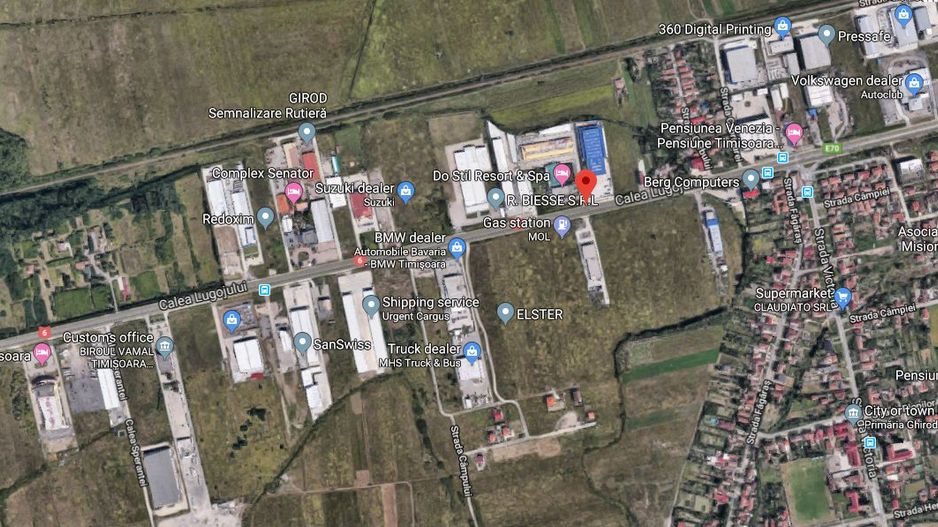 Teren 10,265 mp Ghiroda / Calea Lugojului - Poză 1