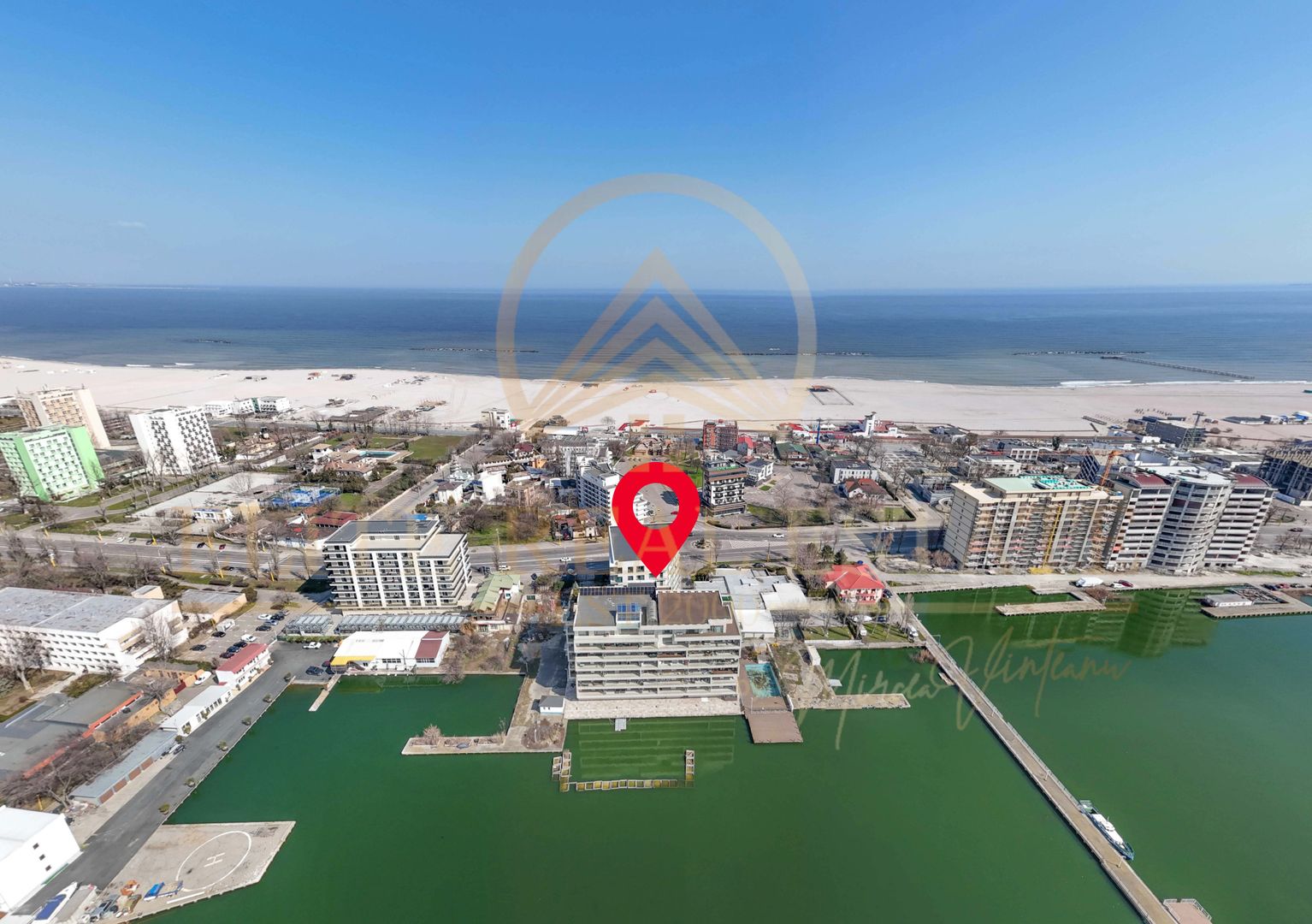 Apartament 2 camere, vedere frontală lac, in Statiunea  Mamaia, - Poză 37