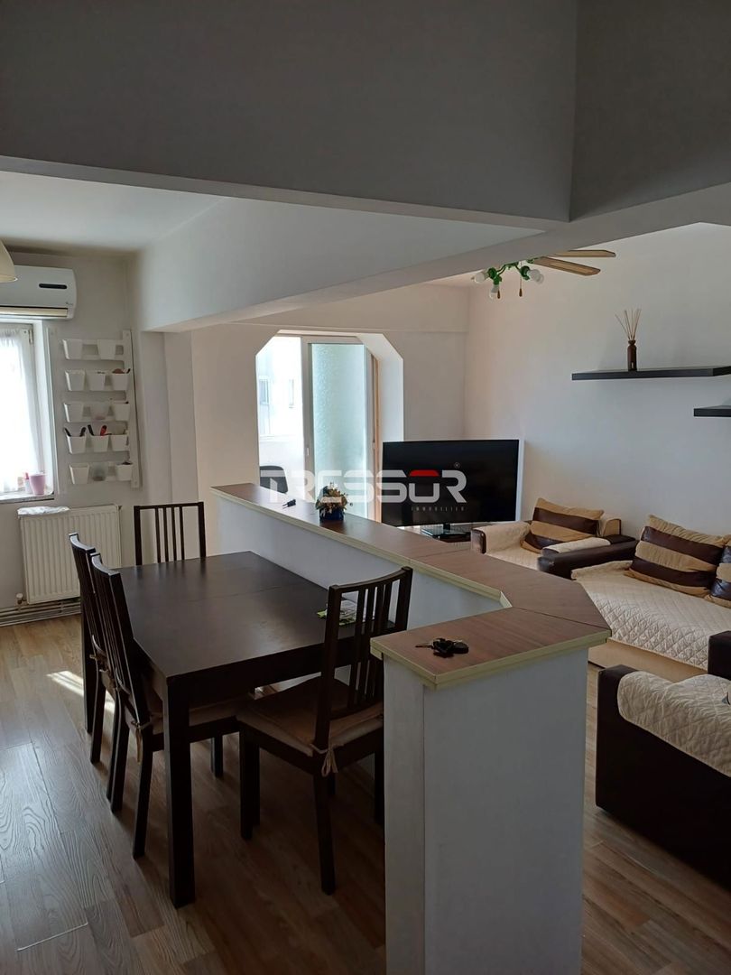 Apartament 3 camere – Zona Big (Bratiănu) – Mobilat, Utilat, Loc parcare - Poză 1