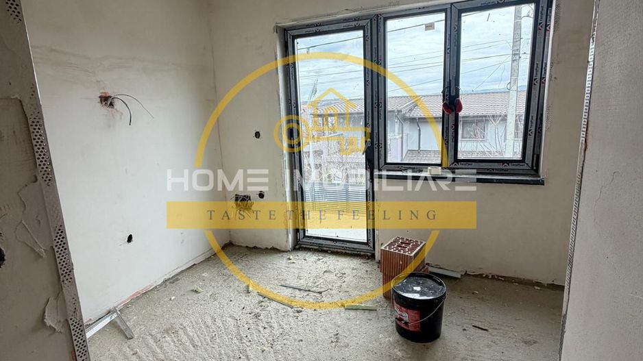 Duplex fără perete comun | 4 camere | 100 mp utili | 300 mp teren | Lunca Cetățu - Poză 12