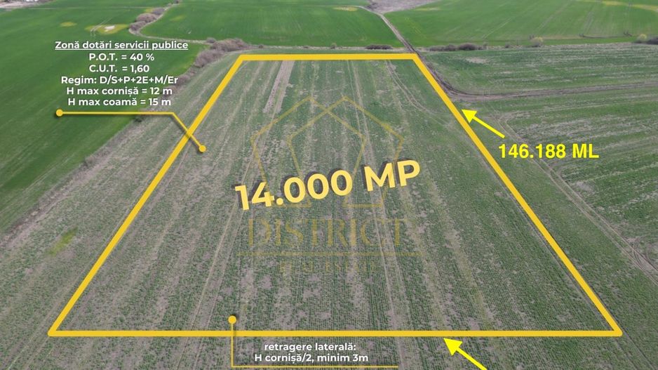 Teren industrial de vânzare Covaci | 14.000 mp | Viitoare centura Covaci - Poză 1