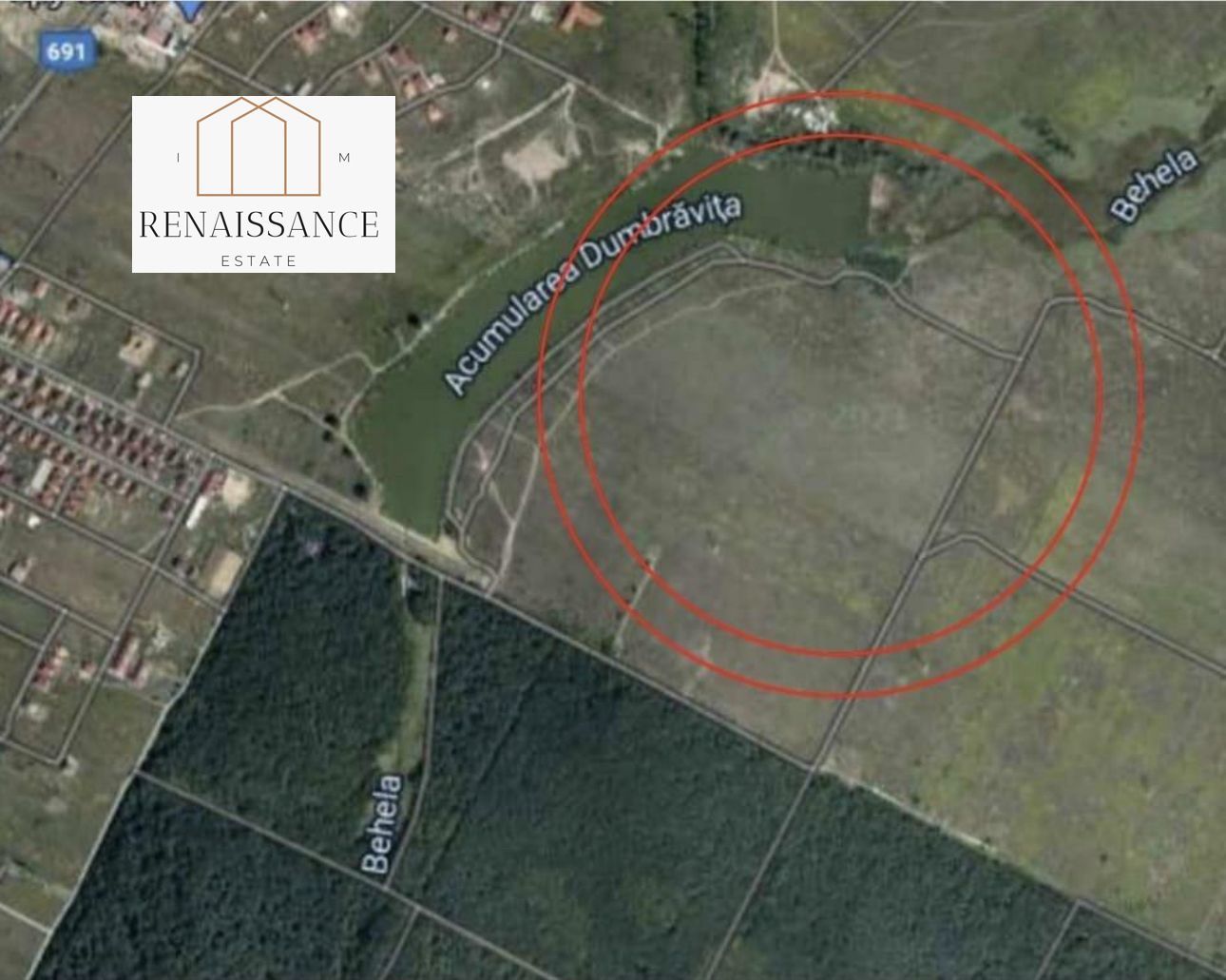 Dumbravita Lac Teren | 146.000mp PUZ Aprobat -CARTIER LUX- 155 PARCELE - Poză 3