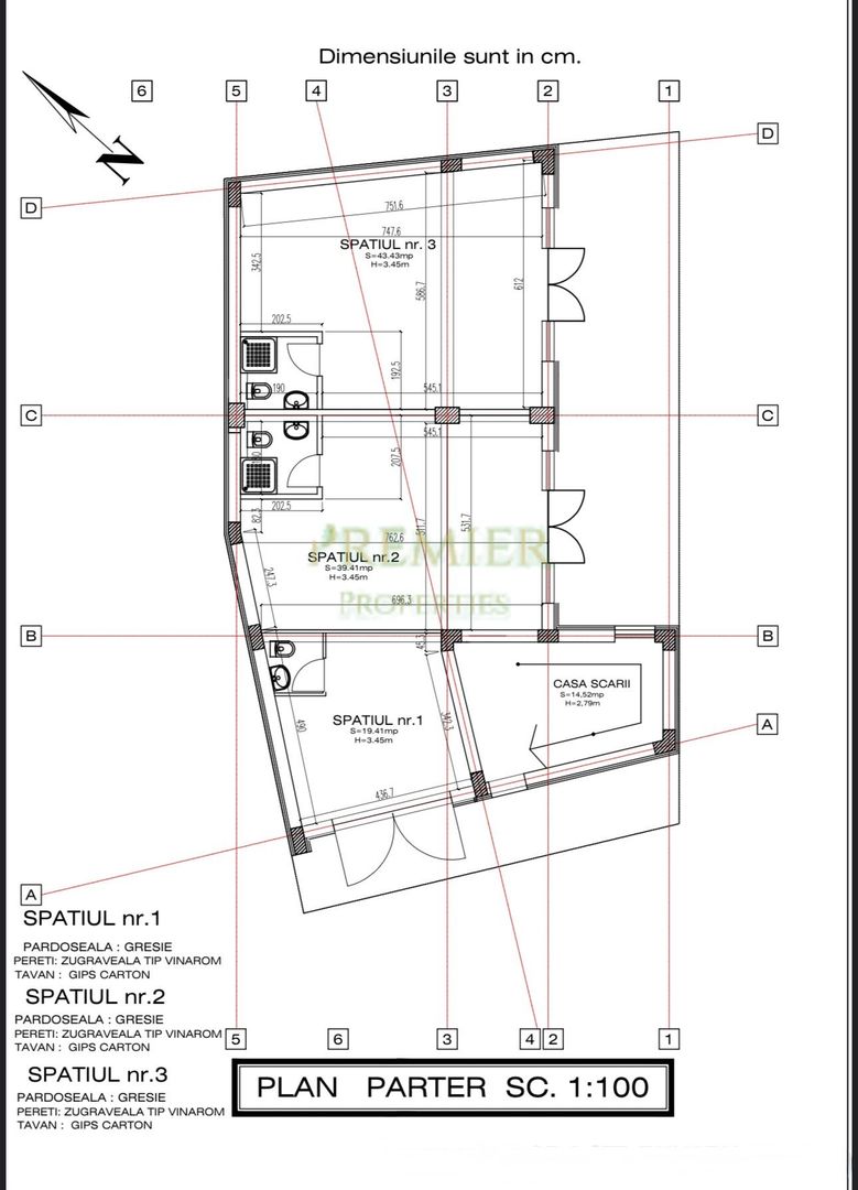 SPATIU COMERCIAL 102 MP| MULTE SPATII | STEFAN CEL MARE | CLADIRE NOUA | - Poză 1