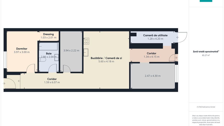 Casă cu 3 camere în Cartierul Verde - Poză 7