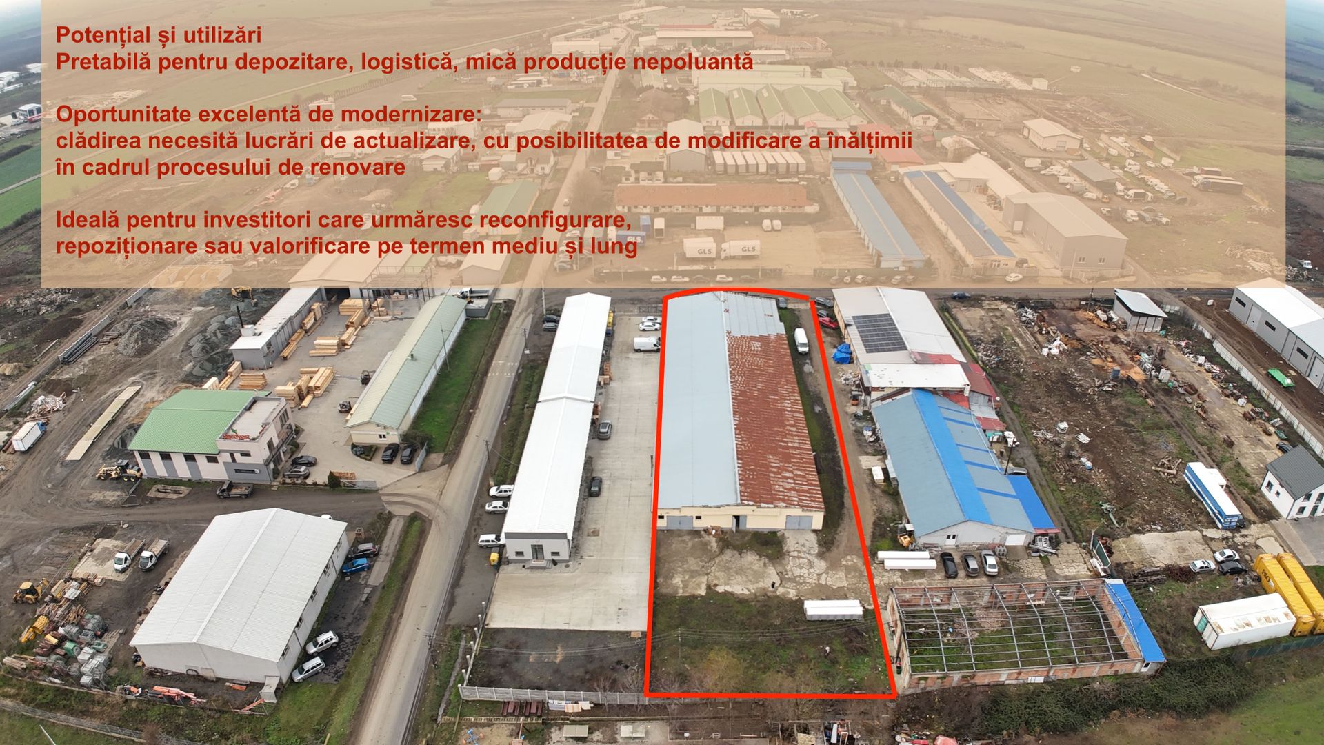Hală industrială cu poziționare strategică în Giarmata - Poză 2