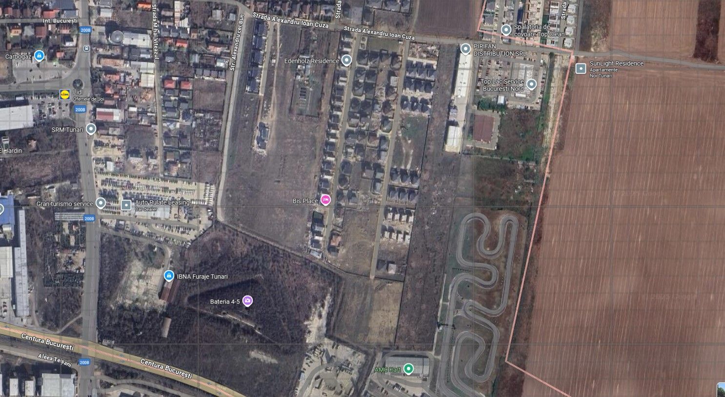 Teren cu autorizație de construire – 14 case | Tunari - Schiță 5