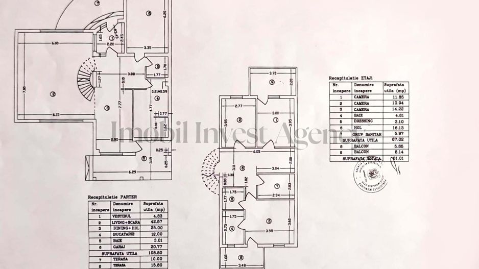 Vila cu 4 camere in Pipera in complex securizat - Schiță 22