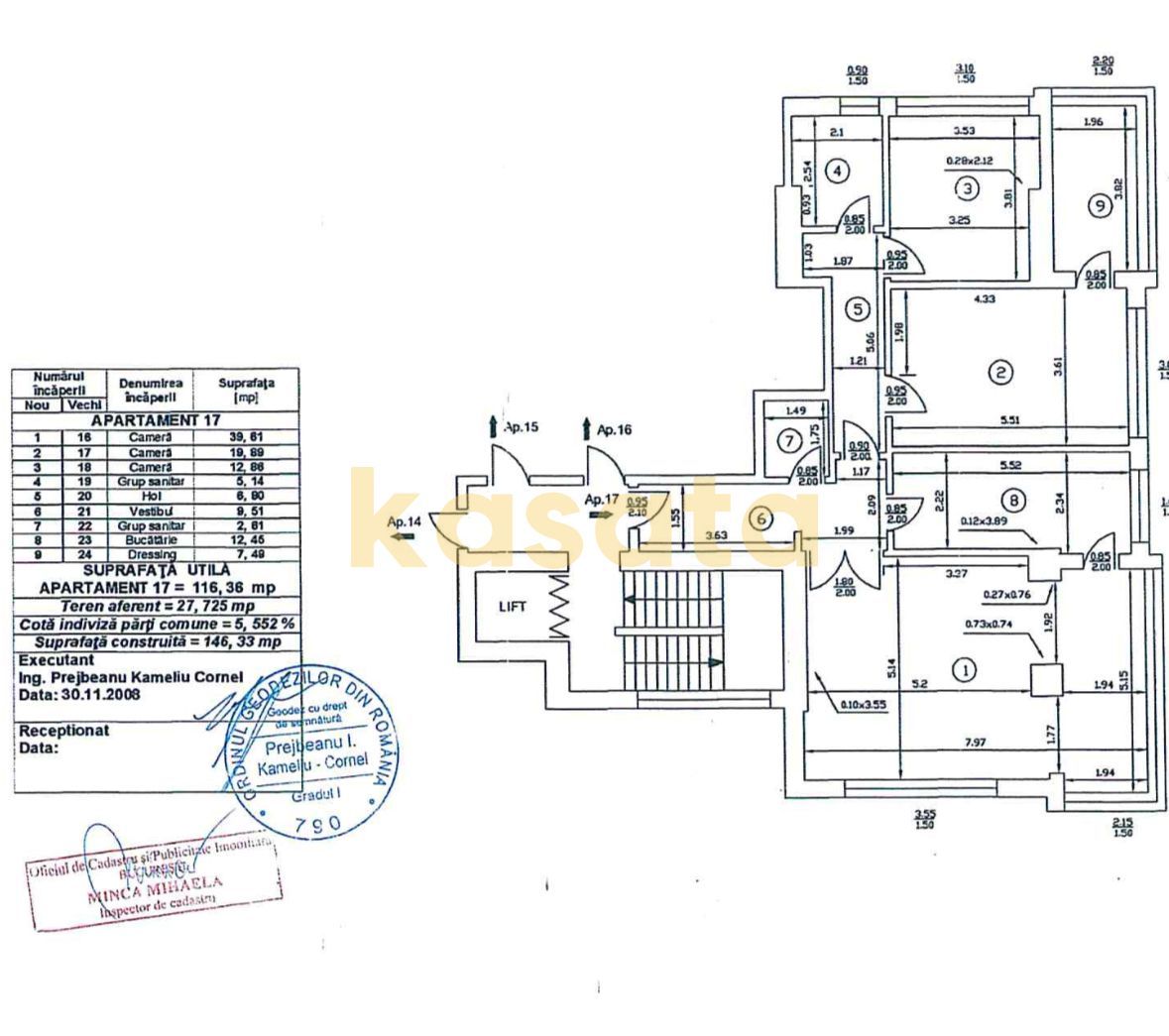 OPORTUNITATE | APARTAMENT 3 CAMERE | BANEASA | BLOC 2008 | PARCARE - Poză 12