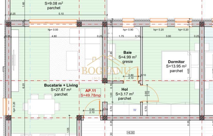 BG152-Apartament 2 camere Giroc-Neptun,Lift,Terasă,Parcare COMISION 0% - Poză 12