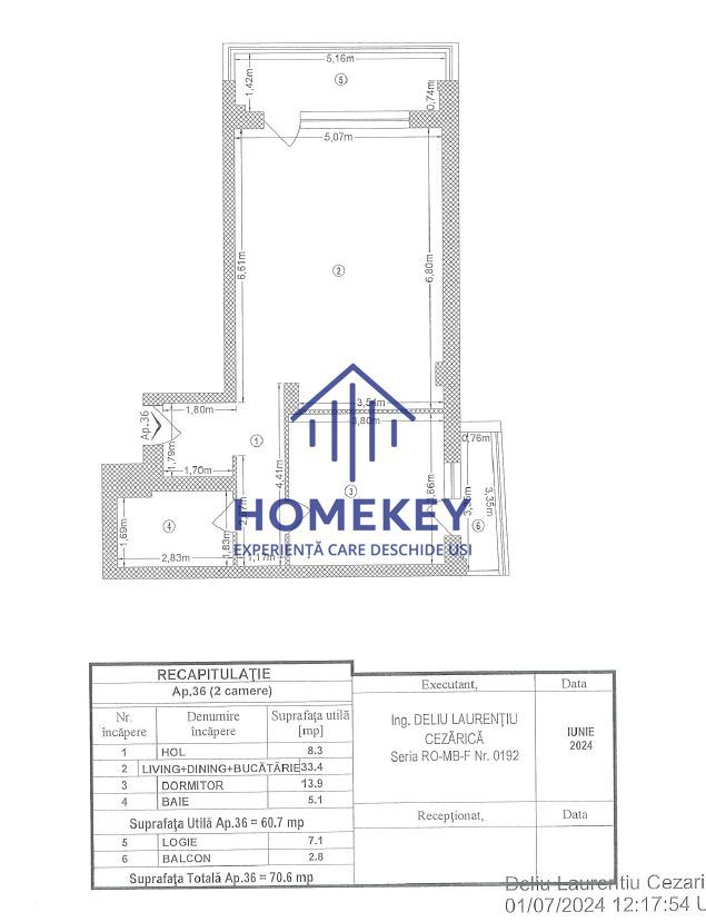 Apartament 2 camere de vanzare in Select Residence, Dristor/Dudesti - Poză 9