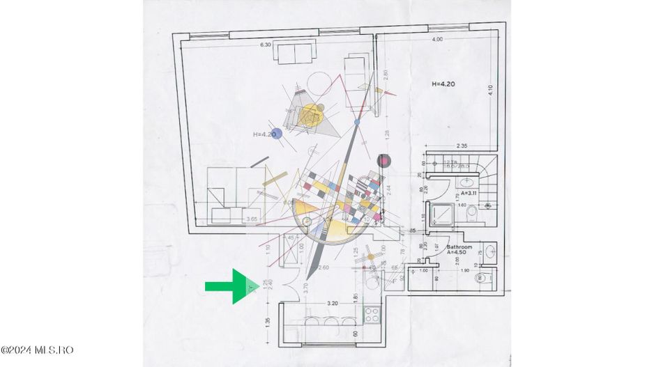 [De închiriat] Apartament 92 mp Bd. Eroilor, etaj 1 - Poză 12