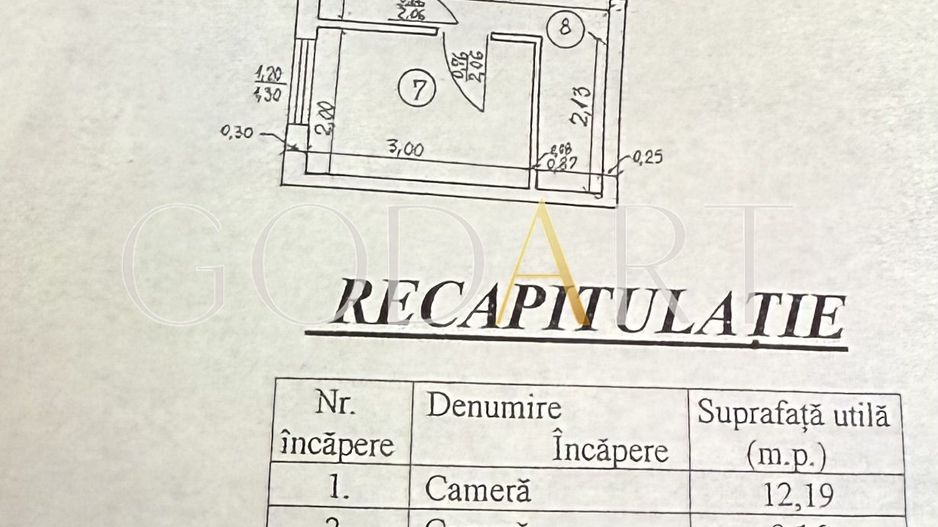 Apartament 3 camere | Obor | Ready to move - Schiță 14