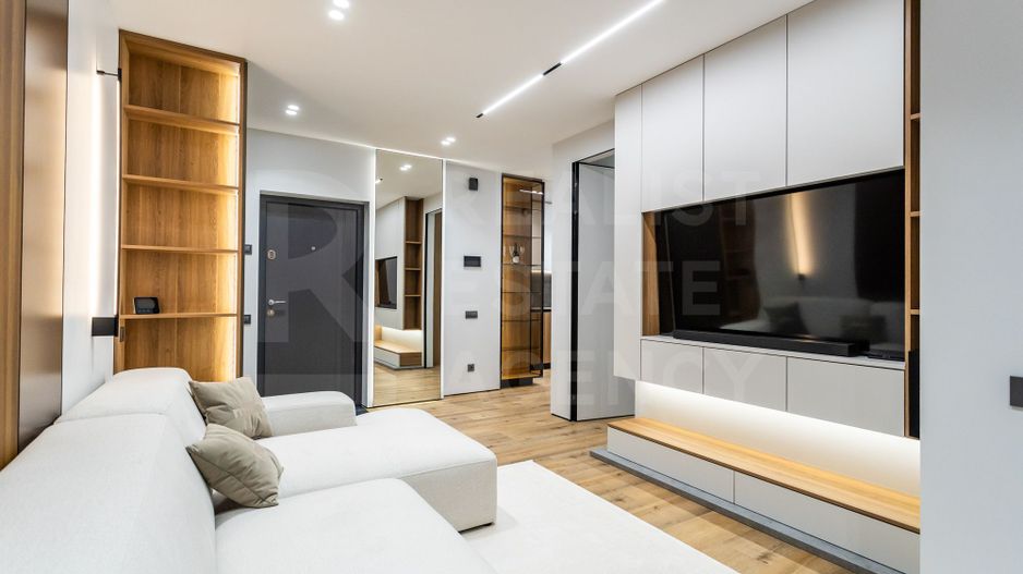 Apartament mobilat de 90 mp cu 3 dormitoare în Buiucani - Poză 2