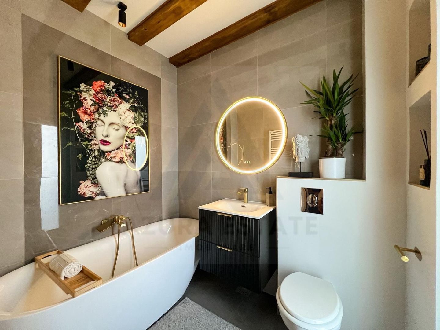 Penthouse lux 122 mp utili 4 camere 3 bai etaj 2 in Arhitectilor - Poză 6