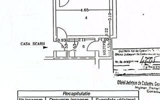 Apartament cu 2 camere, etaj 4, VASLUI zona CENTRU; - Poză 8