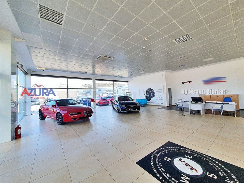 Spatiu Showroom + parcare, Stradal, DN65 Tiriac Auto Albota Pitesti - Poză 3
