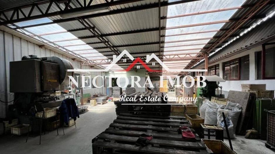 AFACERE-Complex hale industriale-2 loturi(teren+hale=total 4.300 mp) - Poză 7