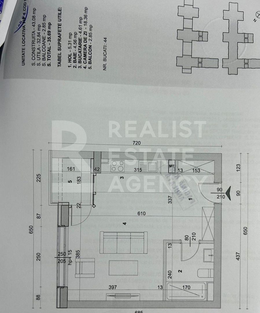 Garsonieră, bloc nou, 15 minute metrou, Obor, Bucuresti(TVA inclus) - Poză 8