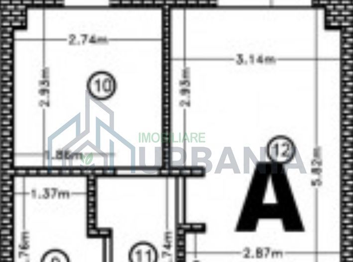 Apartament open space de inchiriat, Complex Rezidential Bucium Confort, Iasi - Poză 7