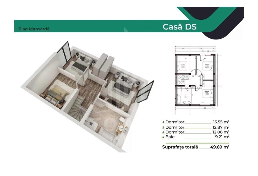 De vânzare case independente energetic într-un cartier liniștit - Poză 6