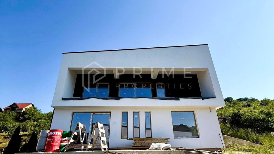 Casă nouă cu arhitectură mediteraneană | Semifinisată | 150 mp utili - Poză 4