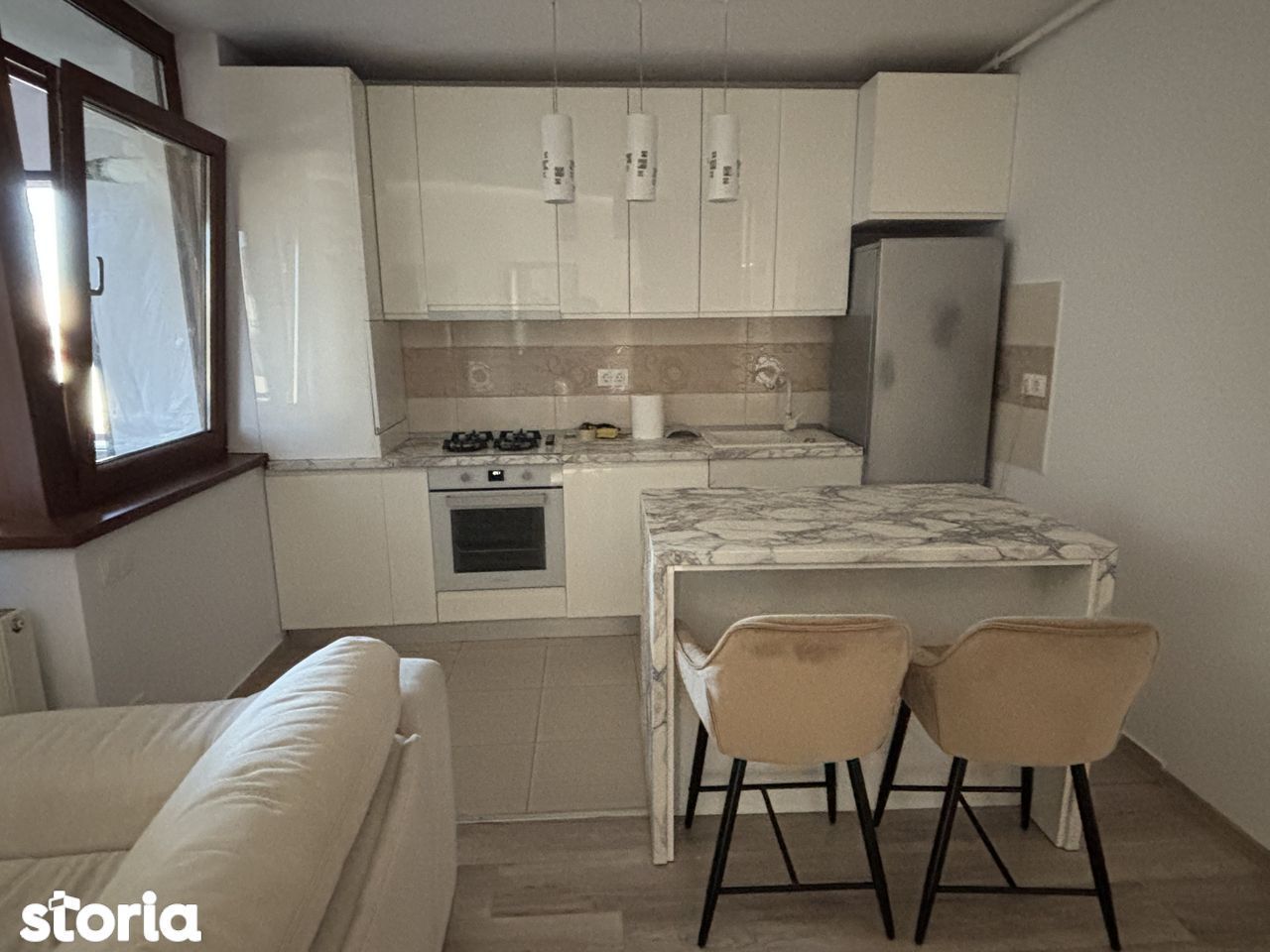 De închiriat – Apartament 2 Camere Brâncoveanu , Cu Centrala - Metrou - Poză 8