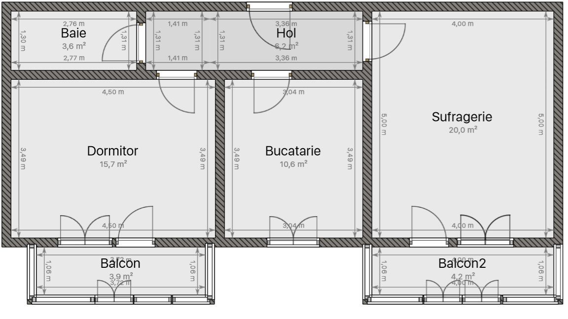 Apartament 2 camere Nerva Traian - Poză 16