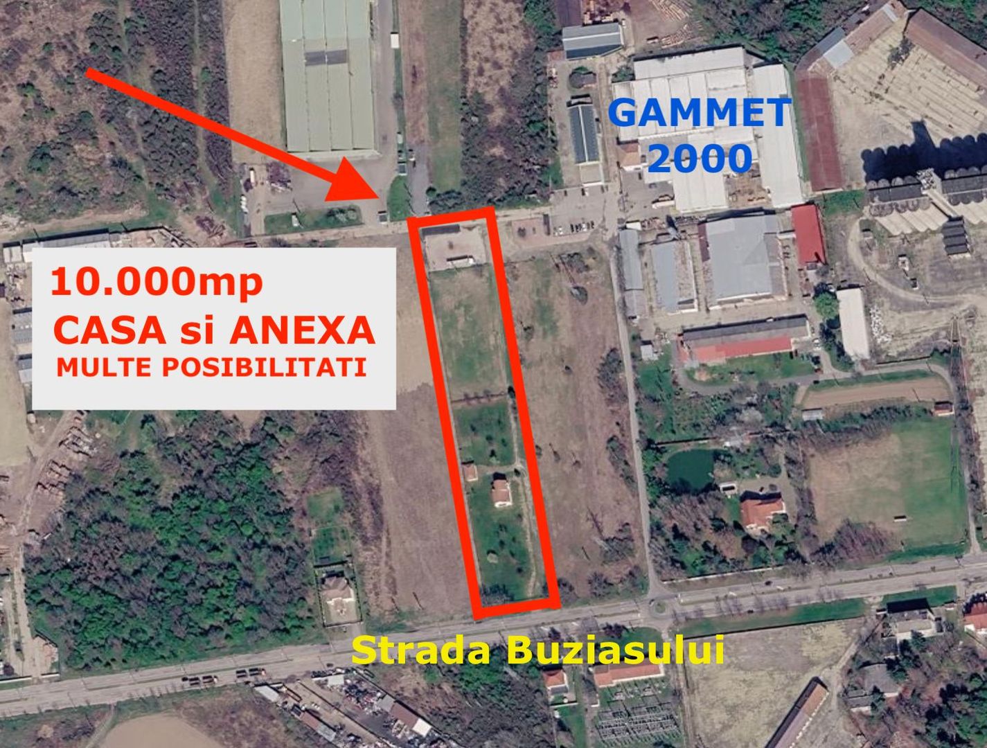 Casa cu teren 10.000mp si foarte multe posibilitati - Poză 1
