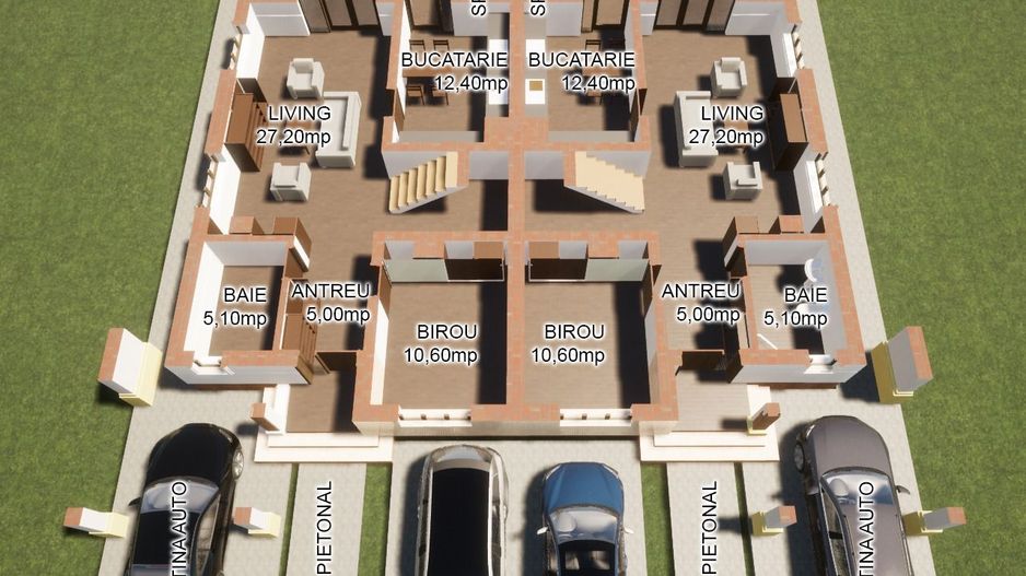 DUPLEX SPATIOS - Poză 23