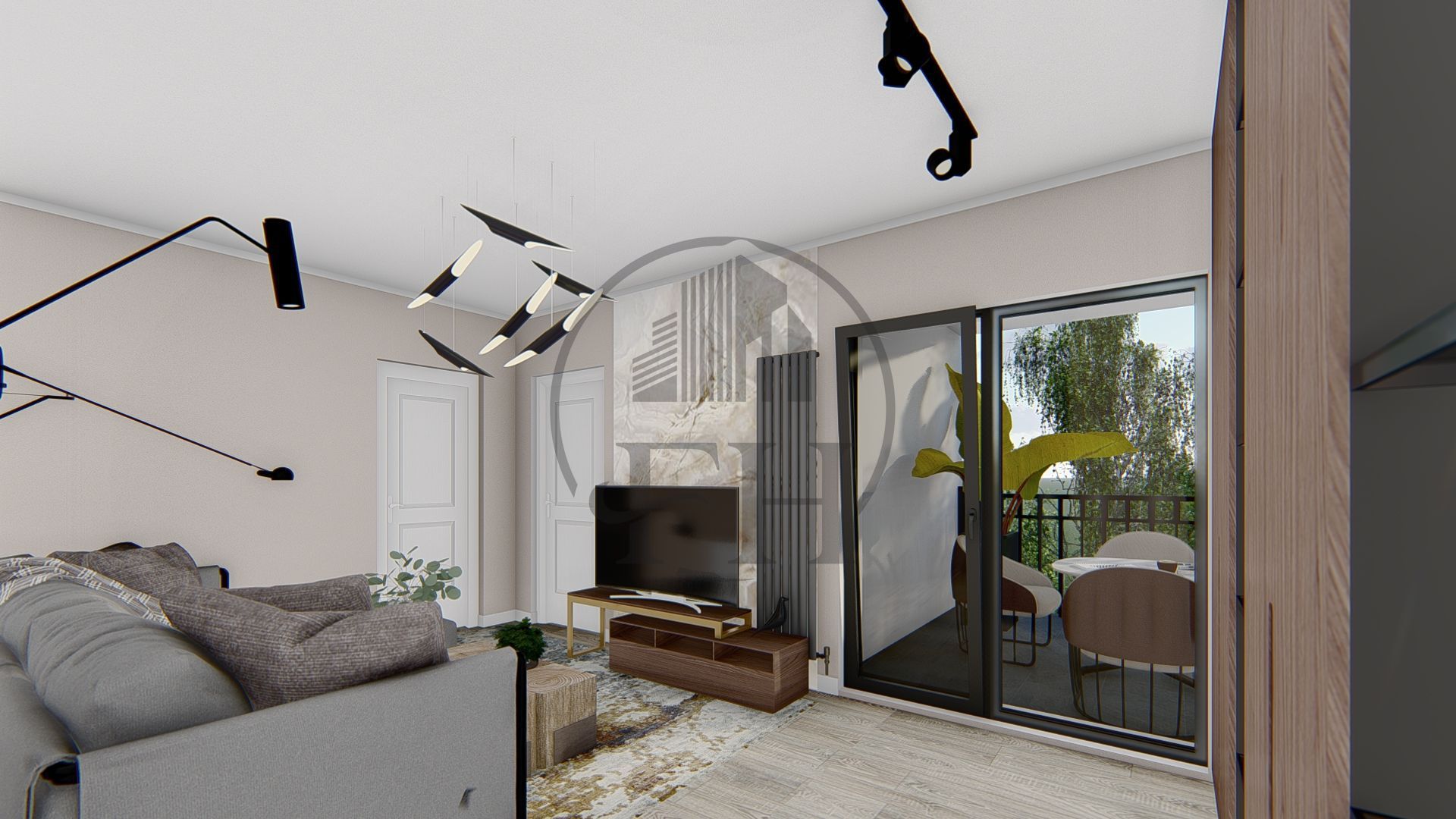 SOLD / VANDUT Apartament cu 2 camere de vânzare în zona Nord - Poză 7