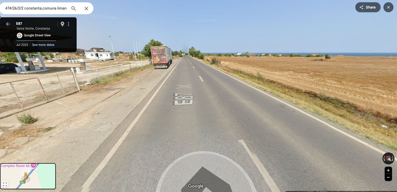 Vânzare teren Vama Veche, 937 mp, cu vedere la mare! - Poză 5