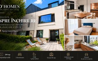 For Rent | Premium 3-Bed Townhouse | 210 sqm | Avalon Estate - Poză 1