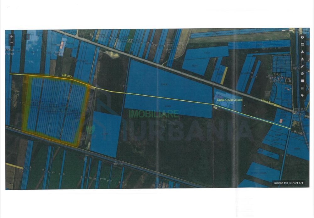 Teren 190.000 mp în Lețcani, lângă Parcul AgroIndustrial și GTM TRUCKS & CARS - Poză 4