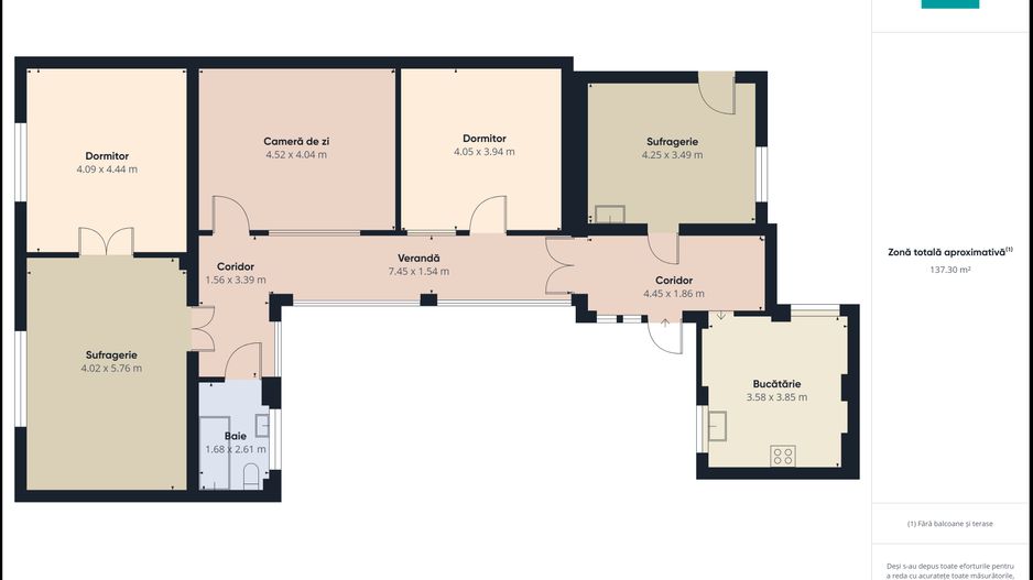 Casă cu 4 camere în zona  Aradul Nou - Poză 11