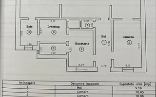 Apartament 4 camere spatios  in zona Sinaia - Poză 17