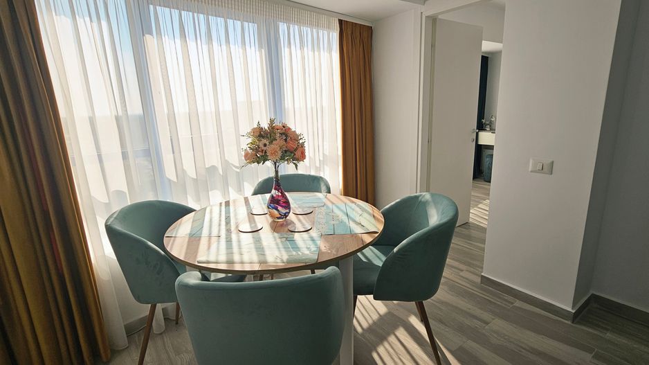 Sea View Olimp, Apartament 3 camere mobilat, vedere la mare - Poză 4