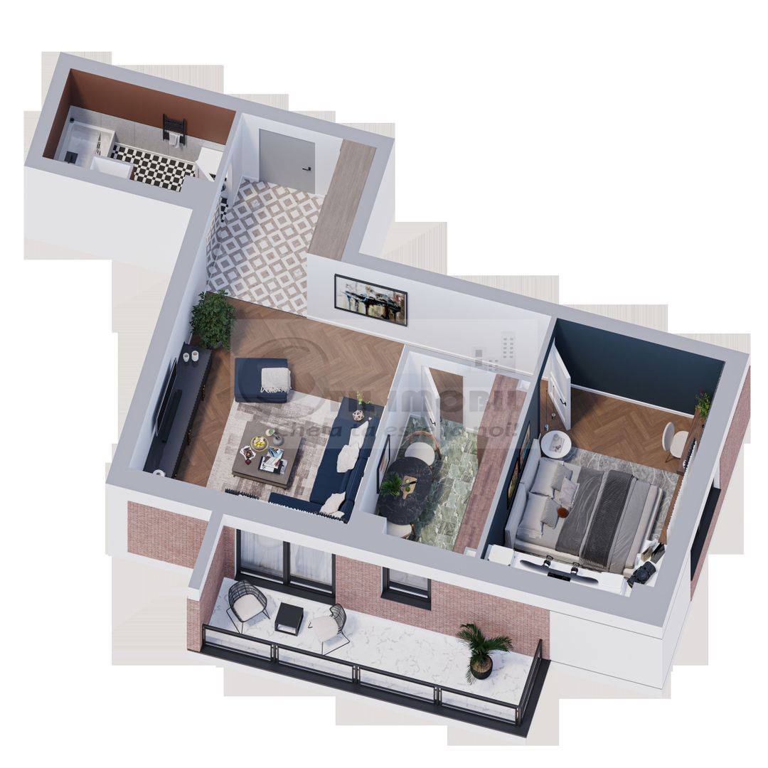 Apartament 2 camere modern, finisaje premium – Comision 0% - Poză 4