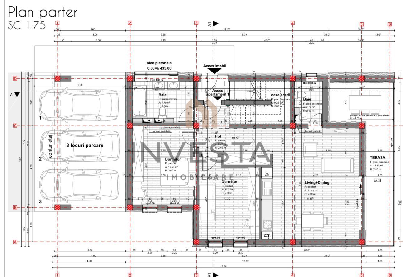 APARTAMENT DE VANZARE 5 CAMERE | CURTE PROPRIE | PANORAMA - Poză 17